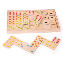 Bigjigs Toys Grands dominos en bois