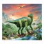 Casse-tête Dinosaures 60 pièces + figurine