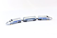Rail de train, argent, 111cm