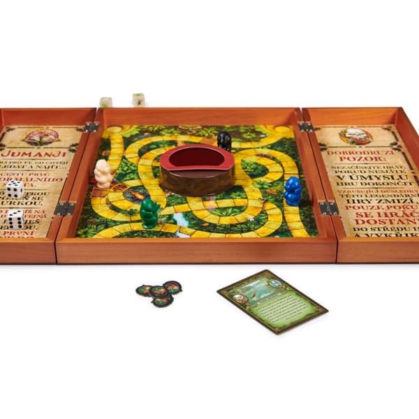 Spin Master Games : JUMANJI WOODEN EDITION CZ