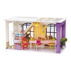 Casa in miniatura RoboTime Sala da pranzo per feste in soffitta