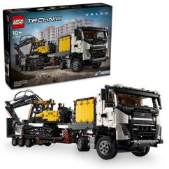 Lego 42175 Nákladní auto Volvo FMX a elektrický bagr Volvo EC230