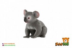 Koala medvídkovitý zooted plast 8cm v sáčku