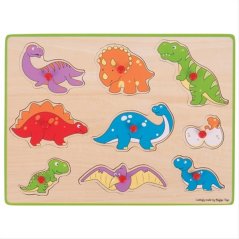 Bigjigs Toys Puzzle à insérer dinosaures