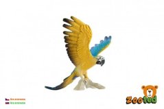 Ara ararauna zooted plast 9cm