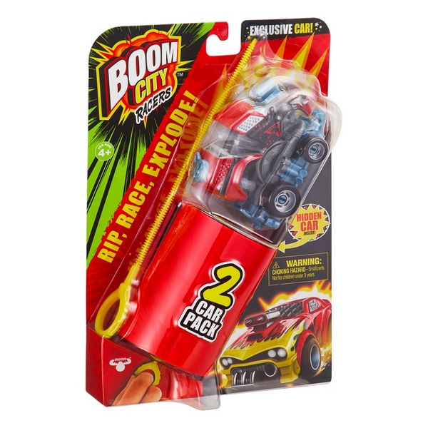 TM Toys Boom City Racers - BOOM YAH ! X double pack, série 1