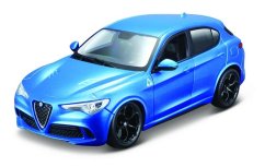 Bburago 1:24 Plus Alfa Romeo Stelvio Bleu