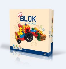 Vista építő készlet Block farmer műanyag 172db