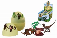 Huevos de dinosaurio con accesorios, 3 tipos, DP6