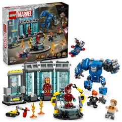 LEGO Marvel 76315 Iron Man și laboratorul său: Sala armurii
