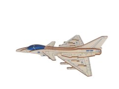 Drewniane puzzle 3D Woodcraft Raptor J10 Fighter Jet