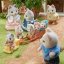 Sylvanian Families Tandemové kolo pro Husky sourozence