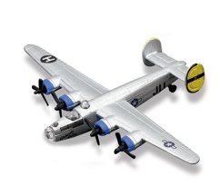 Maisto - Fresh Metal Tailwinds - avion, B-24 Liberator, argintiu
