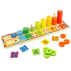 Bigjigs Toys Planche à découper avec des chiffres