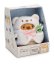 NICI plyš MyMochi Pejsek Hiro 8cm v kostýmu ledního medvěda a bubble tea,set dár. bal. 8,5x6,5x10cm