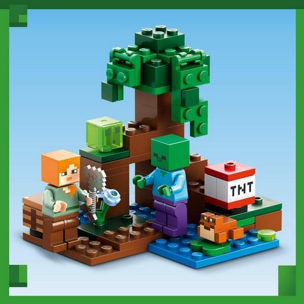 LEGO® Minecraft™ 21240 Kaland a mocsárban