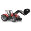 Bruder 3047 Traktor MASSEY FERGUSON + čelní nakladač