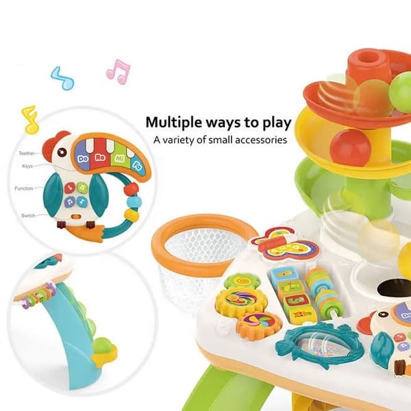Bavytoy Interaktivní stoleček pro nejmenší Montessori