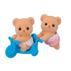 Sylvanian Families Medvedíky dvojičky s motorkou