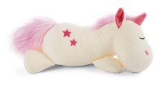 NICI peluche Unicorno addormentato Theodor 36 cm, sdraiato VERDE