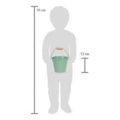 Set de unelte de grădinărit Small Foot Tiny Garden cu găleată
