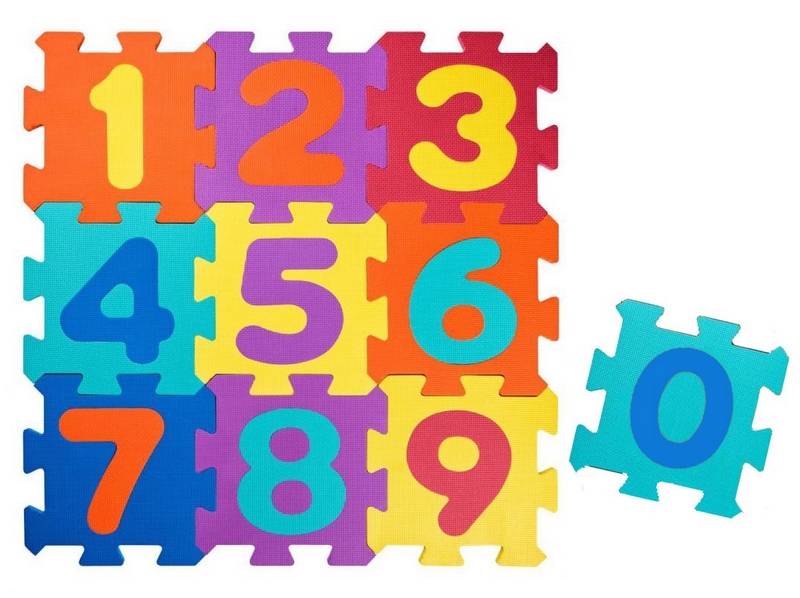 Penové puzzle čísla