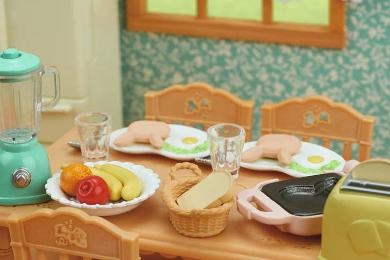 Sylvanian Families Set mic dejun Accesorii