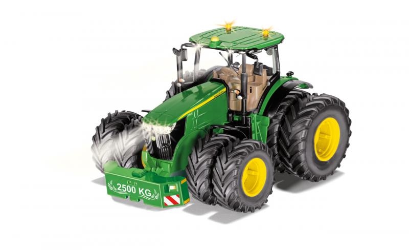 SIKU Control 6735 - Bluetooth, John Deere avec roues doubles