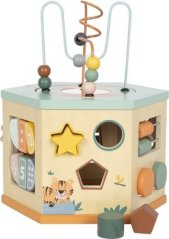 small foot Motorická kostka se 7 hracími plochami Safari