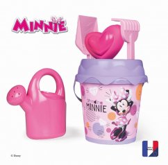 Cubo Minnie con tetera y accesorios, mediano