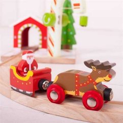 Bigjigs Rail traîneau du Père Noël + rail