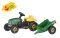 Tractor cu pedale Rolly Kid cu aripi de protecție - verde