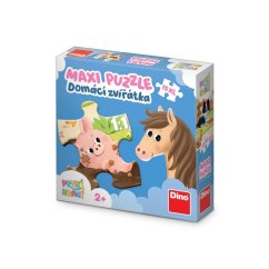 Dino First Play: Háziállatok 15 maxi puzzle