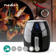 Fritéza NEDIS KAAF240EBK