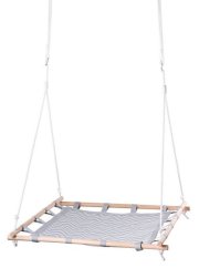 Woody Pătrat balansoar cu țesătură, 100 cm