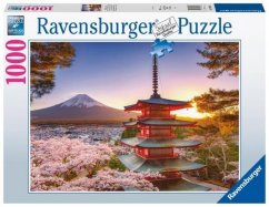 Ravensburger 170906 Fleurs de cerisier au Japon 1000 pièces