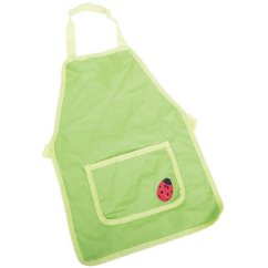 Bigjigs Toys Tablier de jardin vert avec coccinelle
