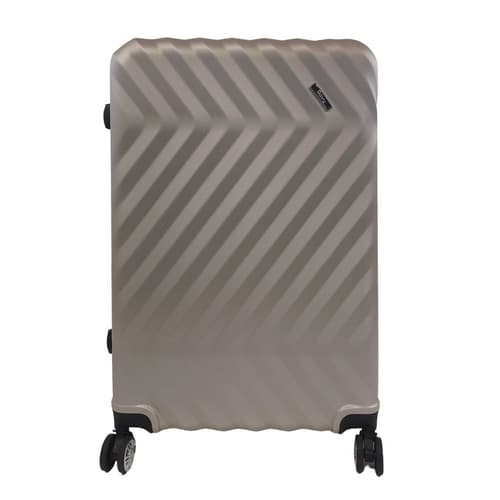 Bavy Cestovní kufr skořepinový 28" Waves Gold beige