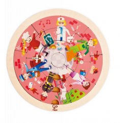 Hape Puzzle-Povolání v kruhu