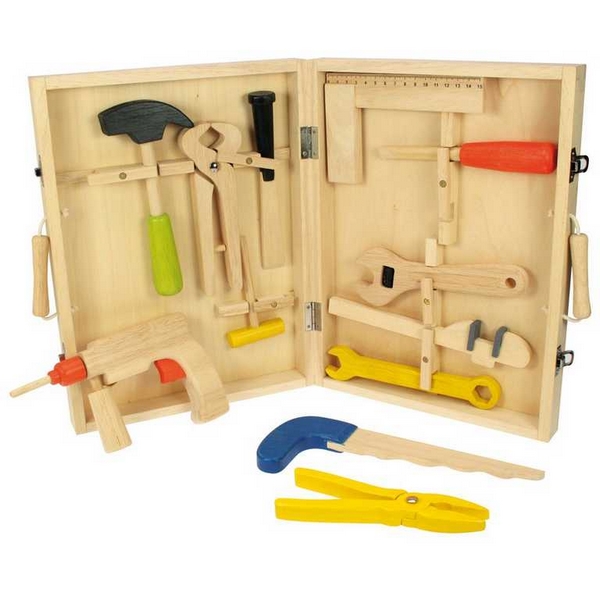 Boîte à outils en bois Bigjigs Toys