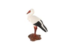 Bocian biały zootechniczny plastikowy 9cm