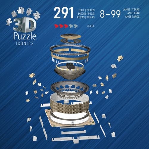 Iconics 3D puzzle Koloseum (Noční edice)