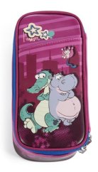 Trousse à crayons NICI Crocodile Hippo, VERT
