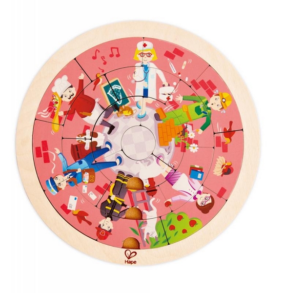 Puzzle Hape - Appel en cercle