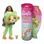 Barbie CUTIE REVEAL BARBIE V KOSTÝMU - PEJSEK V ZELENÉM KOSTÝMU ŽABKY