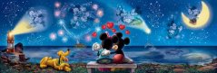 Puzzle 1000 pièces panorama - Mickey et Minnie
