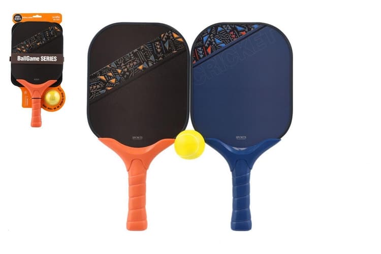 Nietoperze plażowe 2 sztuki + piłka plastikowa