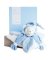 Doudou Coffret cadeau - peluche ourson bleu 24 cm