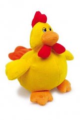 Jucărie de pluș cu picior mic pentru găini mici Frieda