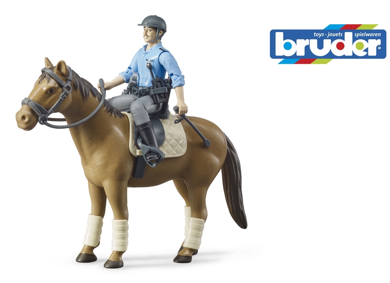 Bruder 62507 BWORLD Policier à cheval